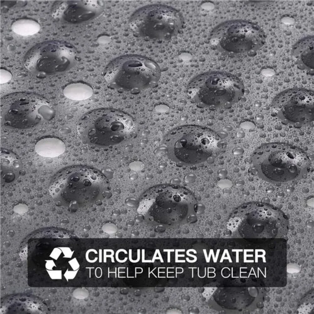 Bath and Shower Safety Mats 40x16 inch, Non Slip with Suction Cups